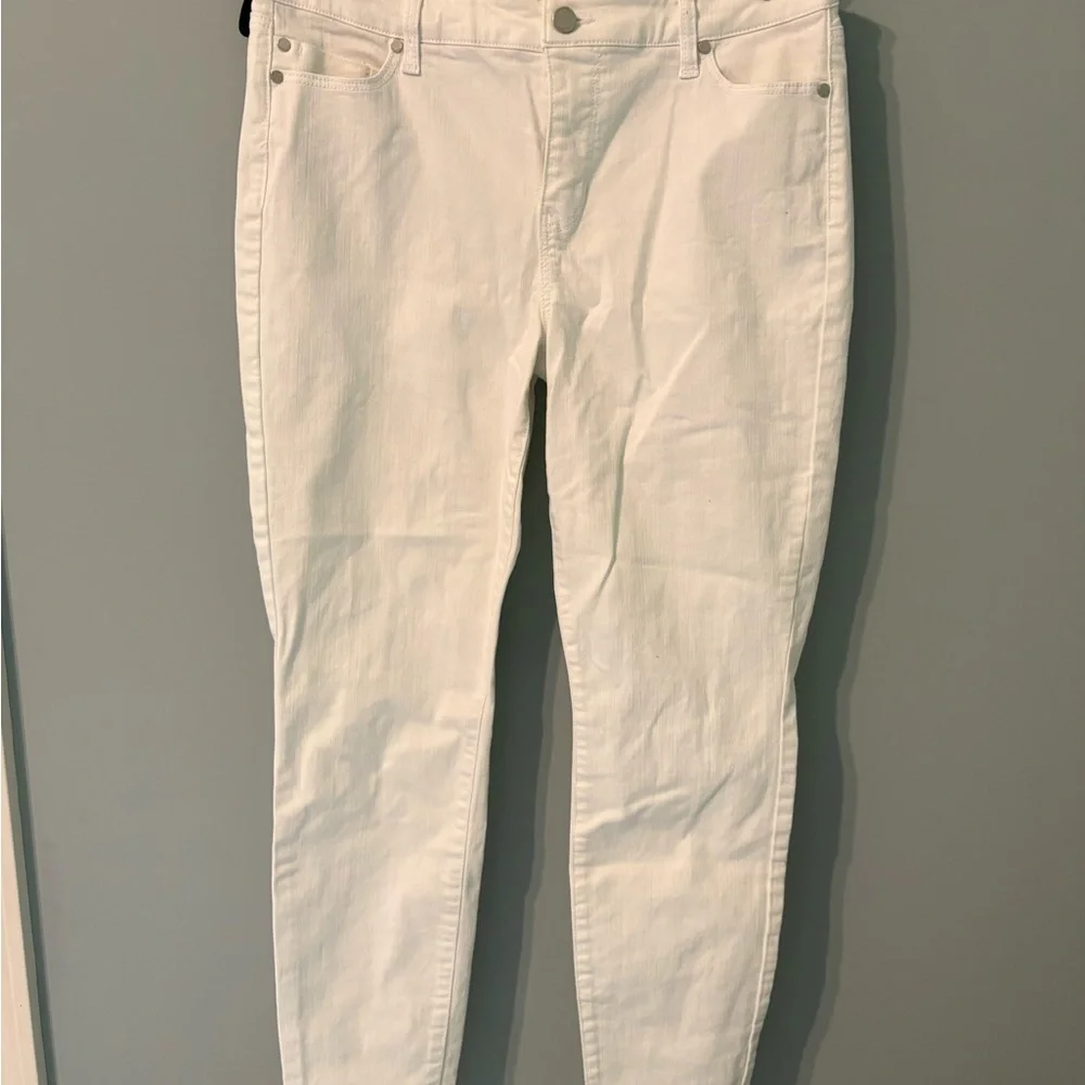 Liverpool Women's Cream Skinny Jeans